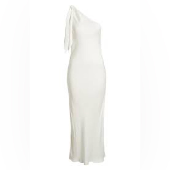 Sophie Rue One-Shoulder White Dress